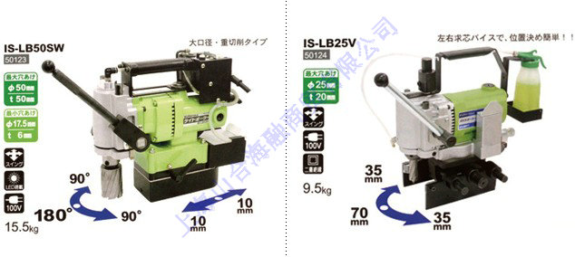 IS-LB50SW/25V 磁力座钻孔机（日制）